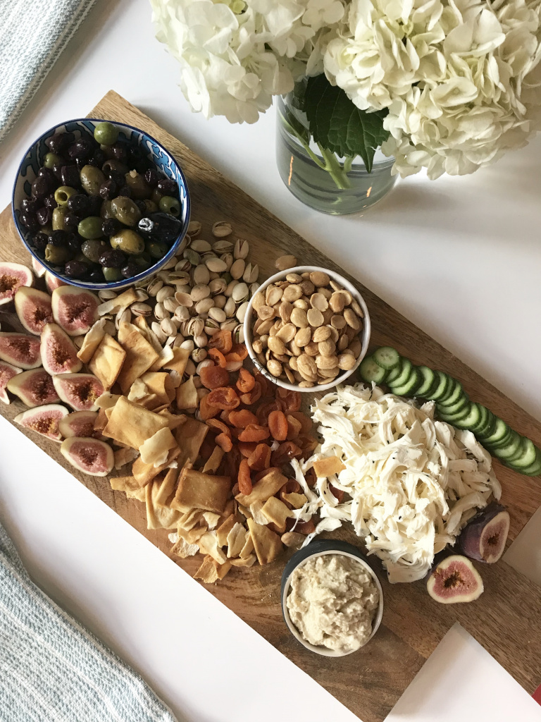 Mediterreanean Inspired Cheese Board