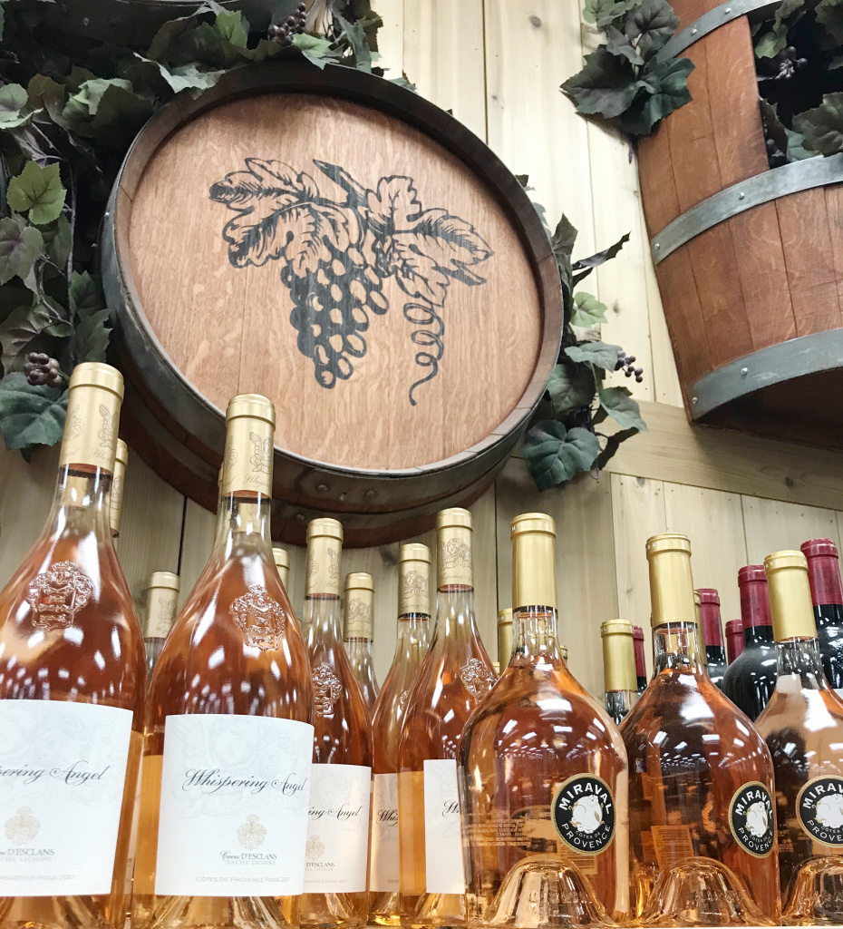 Wines to get at Trader Joes. Rose at trader joes. Whispering Angel, coastal grandmother wines