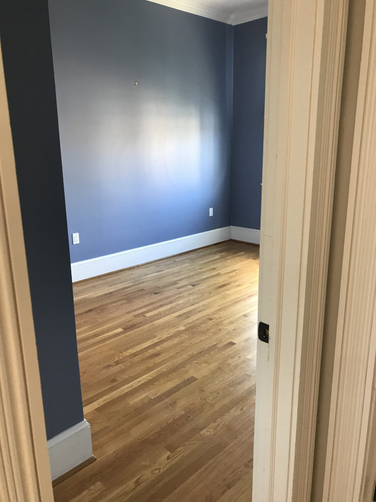 Before and After: Kids Room. Updated paint colors used for a toddler boys room.