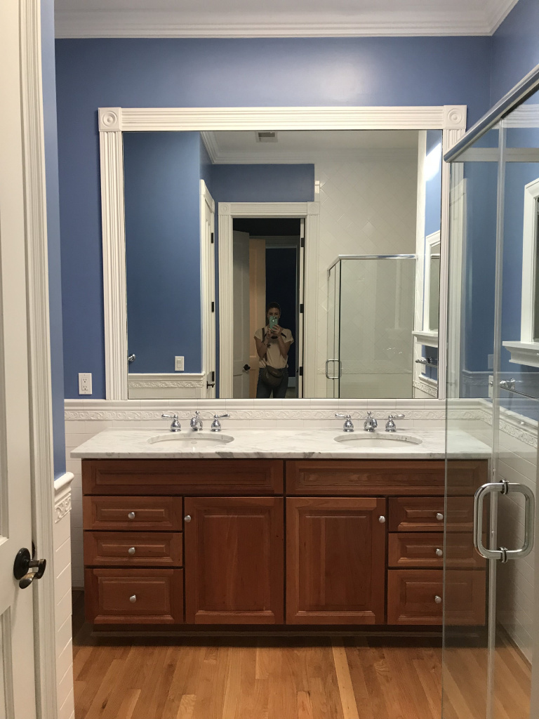 Master Bathroom Update. Before PIctures. Paint colors for a Master Bathroom. Bathroom vanity. Bathroom color scheme