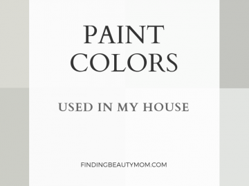 Interior Paint colors I used in my house. Paint color scheme in my home. Neutral paint colors. Light and airy home paint colors.