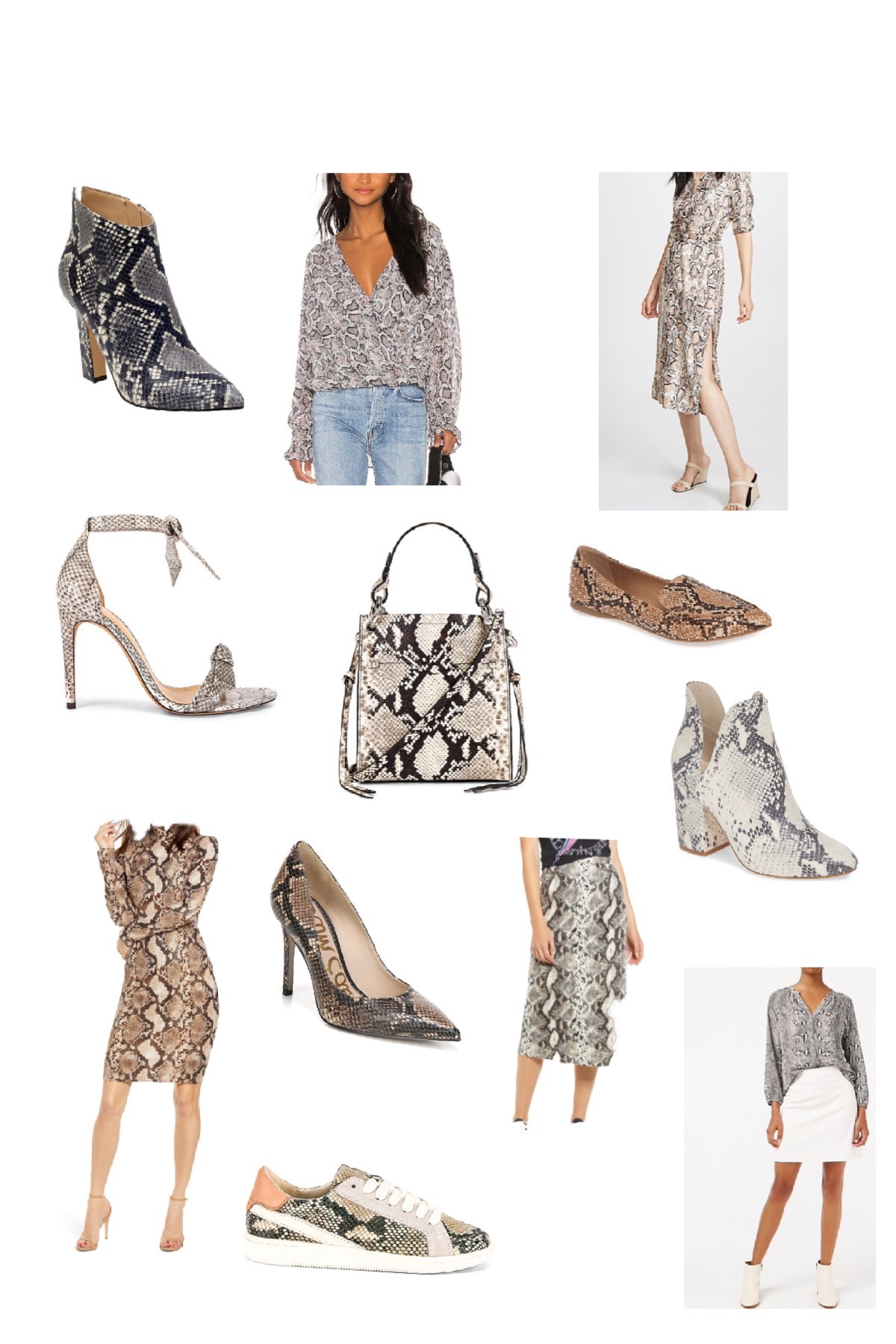 fall style: snake skin prints. snake skin print shoes. 