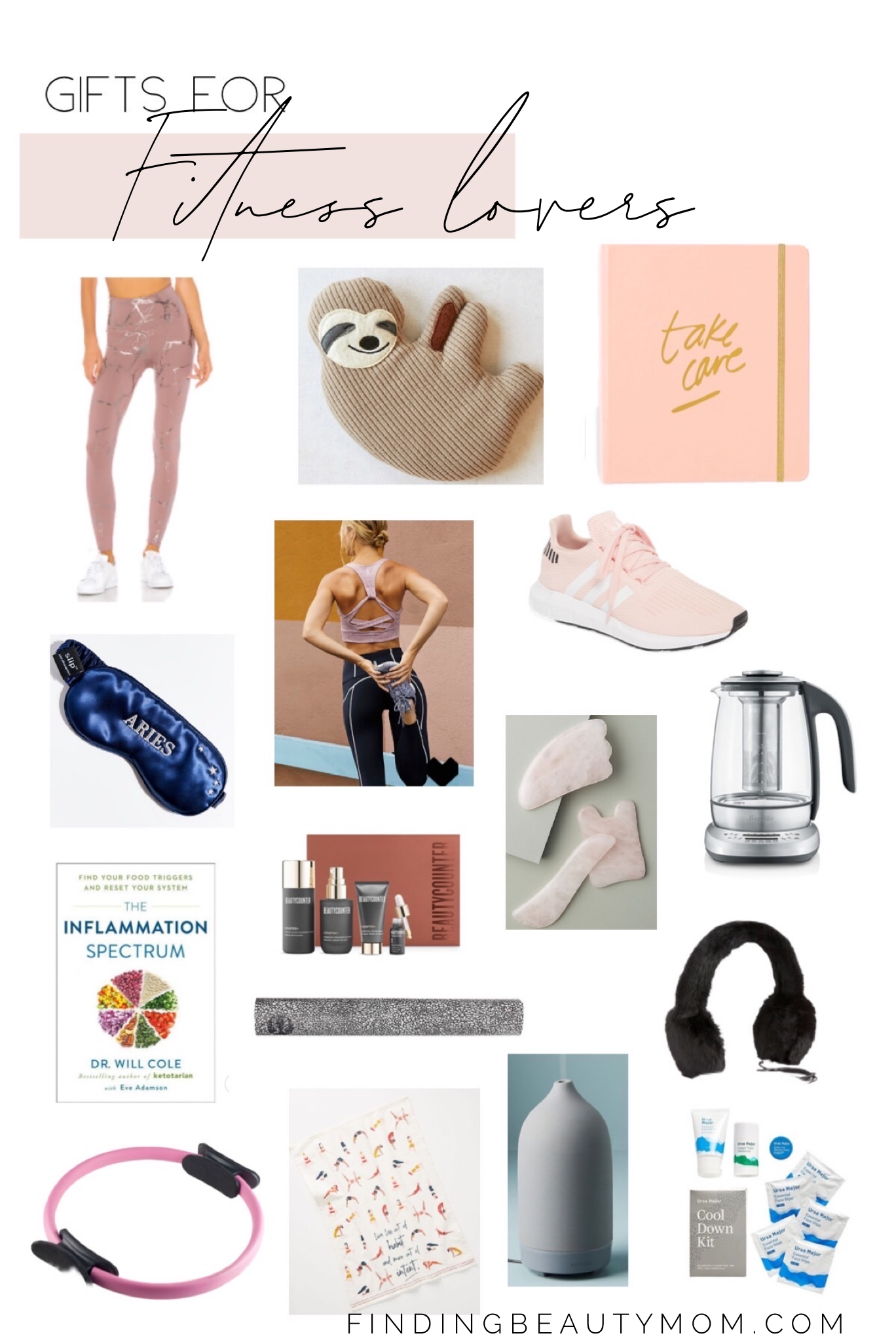 gifts for the fitness lover. wellness gifts. healthy girl gifts
