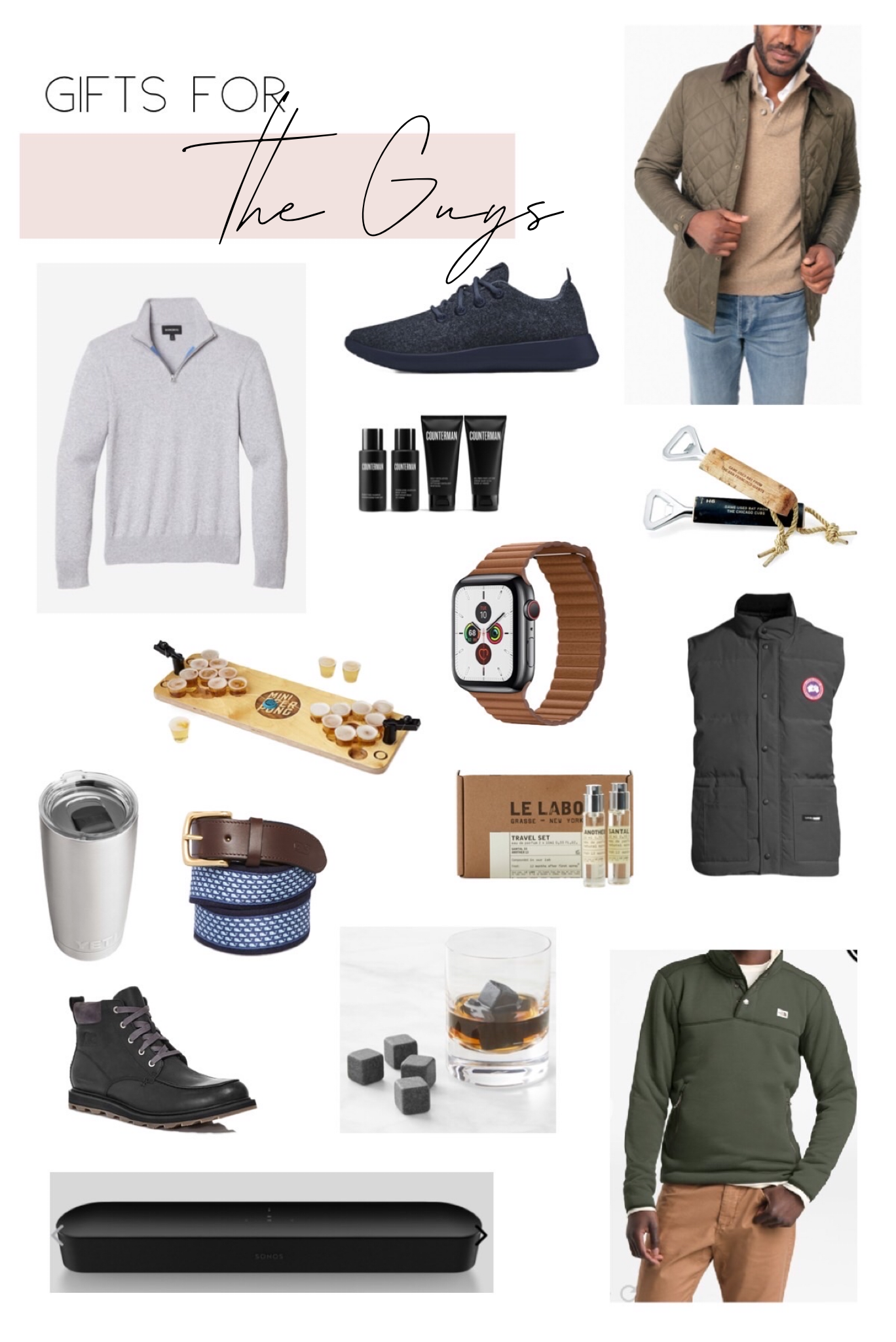 Men's Gifts // Holiday Gift Guide