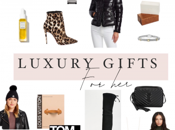 luxury gift guide, gifts for your fancy girlfriend, splurge gifts for christmas, hanukkah gifts,