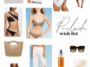 Poolside wish list / what to pack for spring break, target swimwear, finding beauty mom