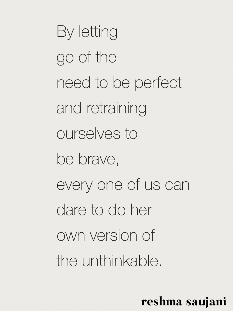Brave inspiration, how to be brave, brave not perfect