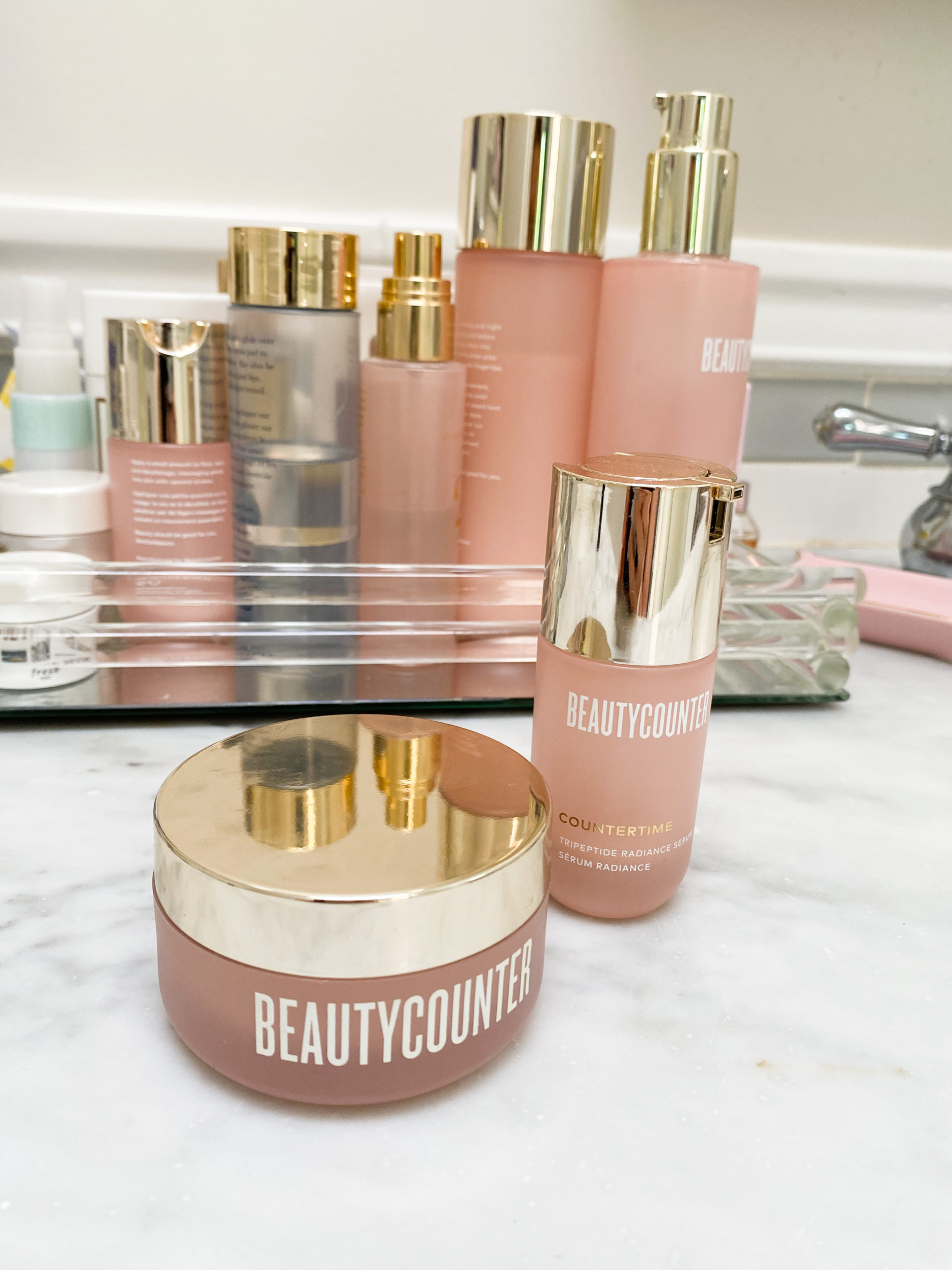 Beautycounter Countertime skincare regimen 