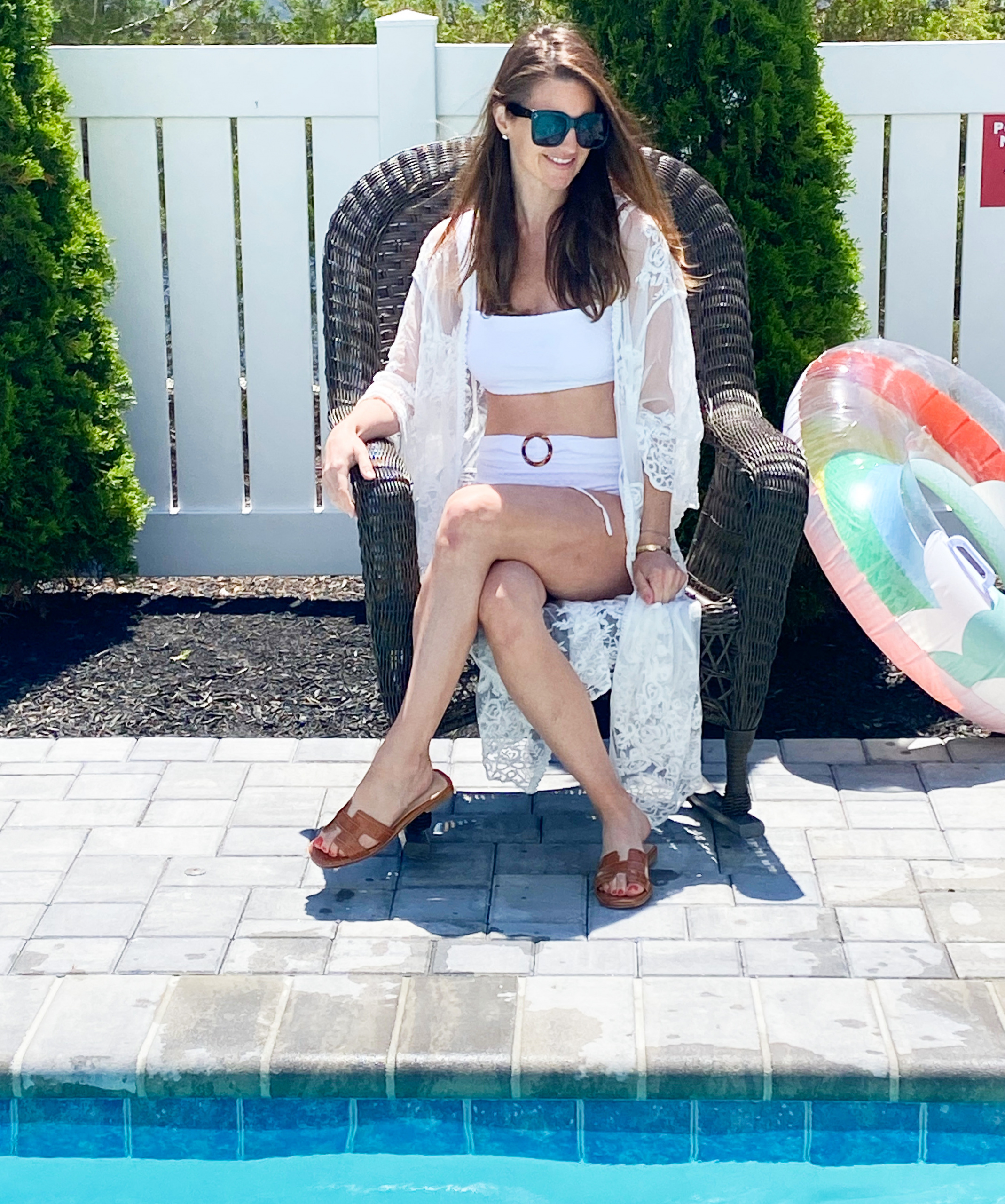 White belted bikini, white outfits for summer, target swimsuits to buy