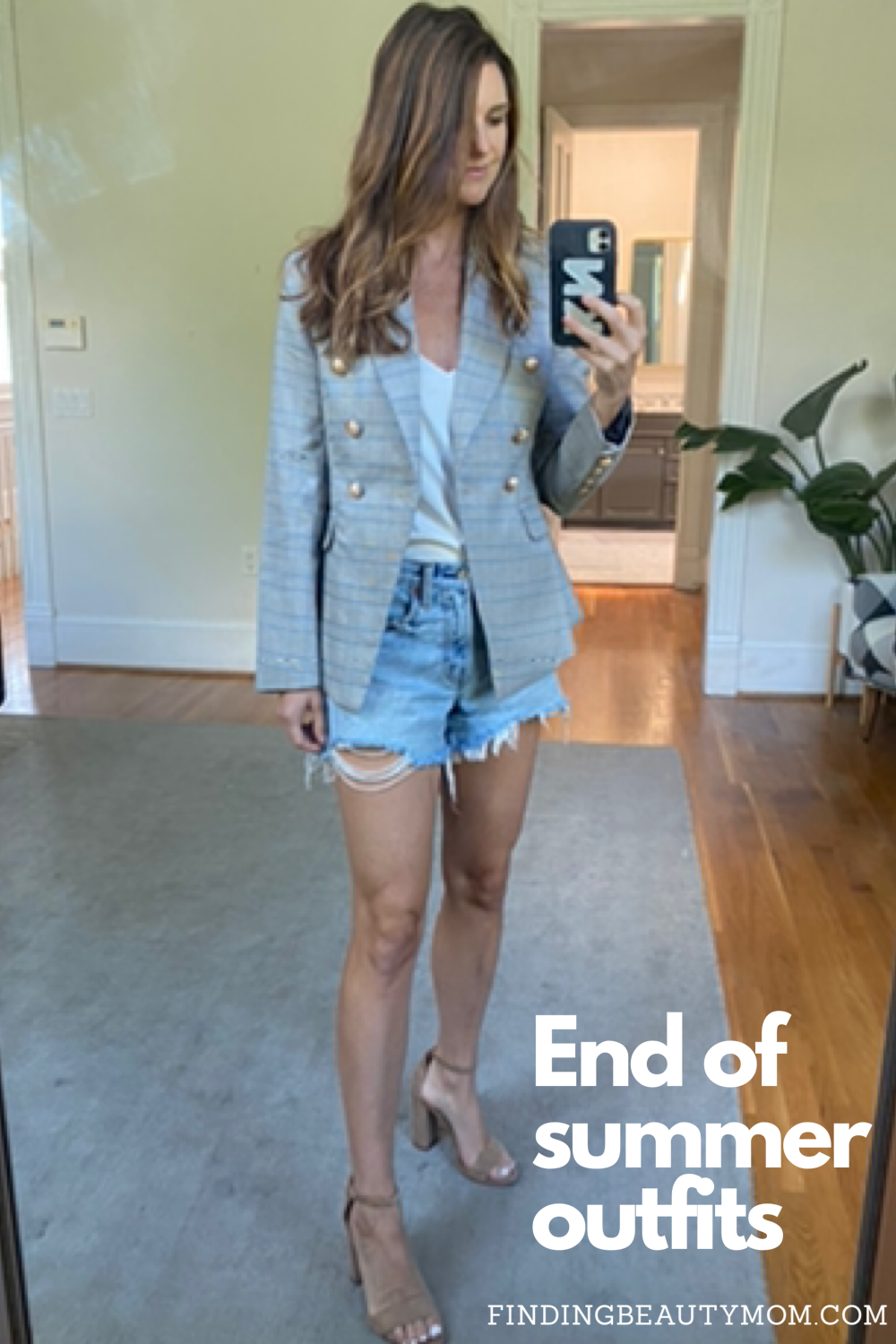 End of summer outfits finding beauty mom, blazer looks, work from home style 