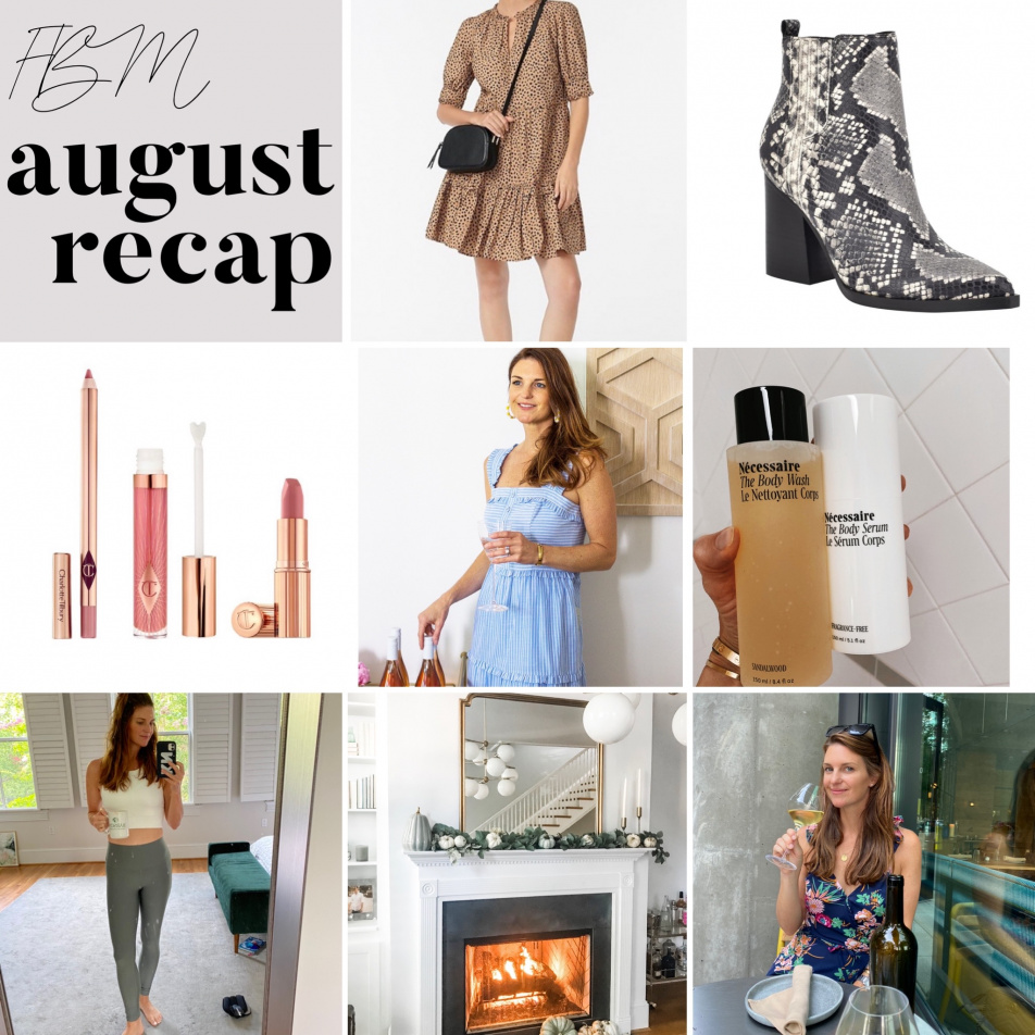 August recap from finding beauty mom, most purchased items for August