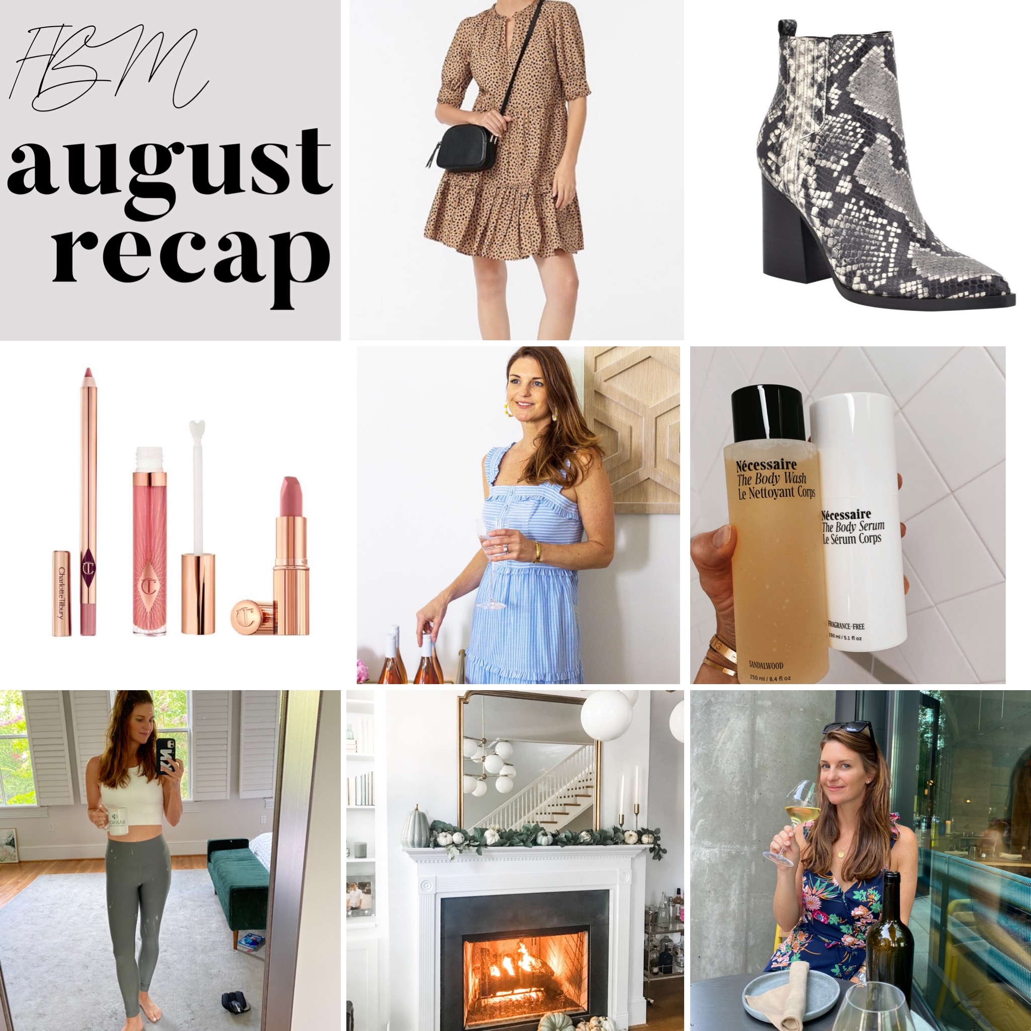 August recap from finding beauty mom