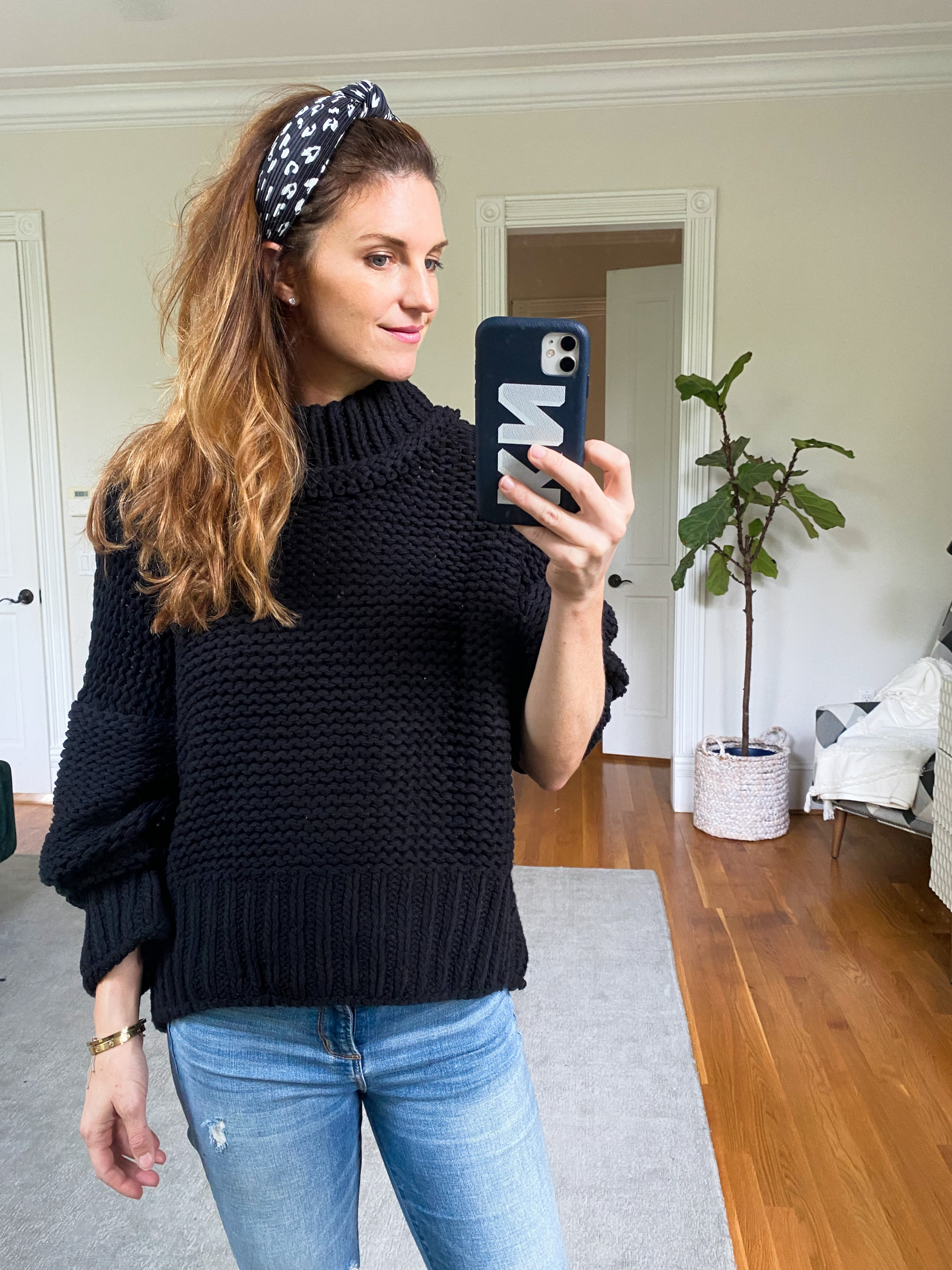 Black sweater outfit ideas, black sweater looks for fall and winter, weekend outfits, finding beauty mom outfit ideas 