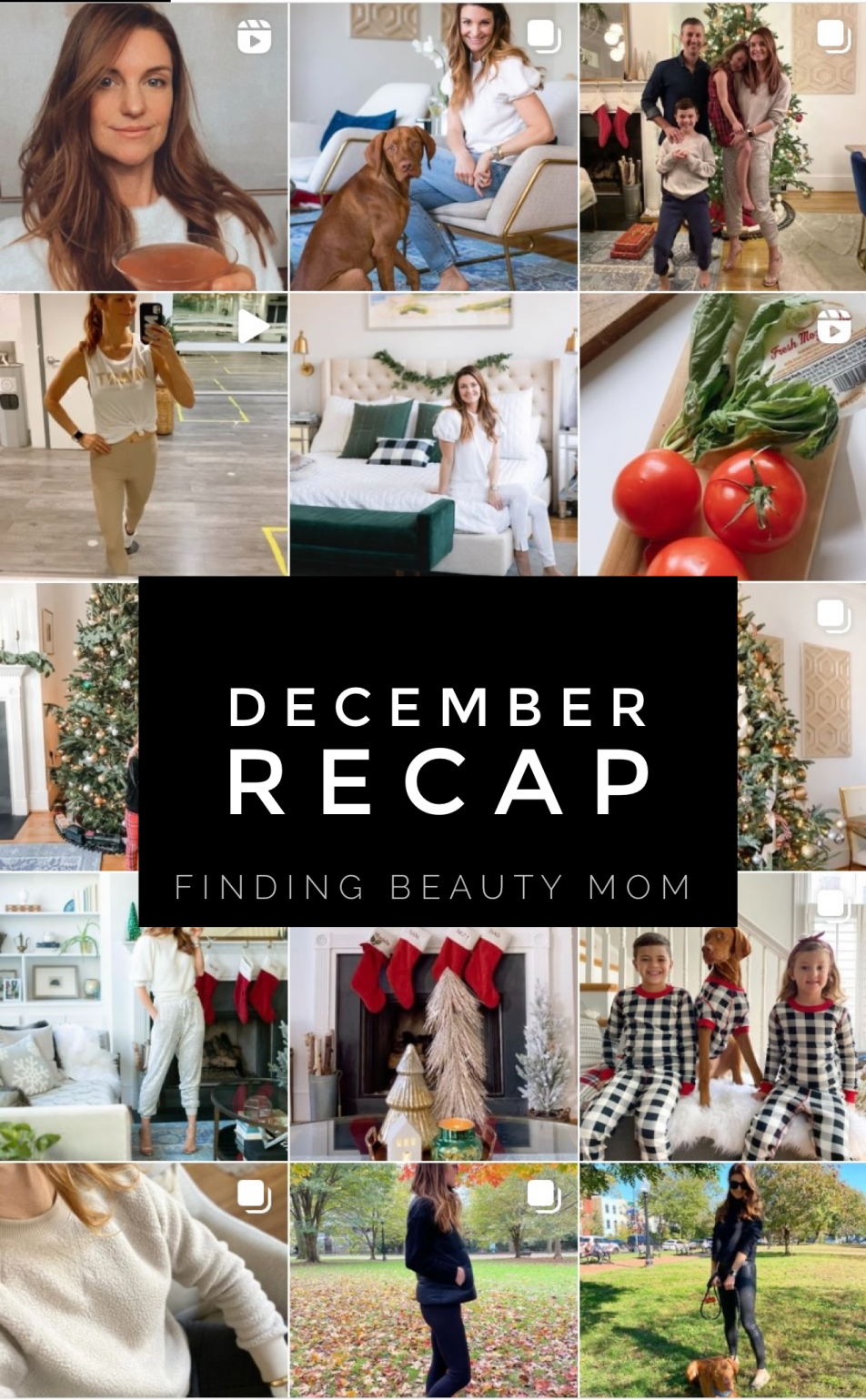 December recap, December outfits, the December edit from finding beauty mom, December style, gift guides