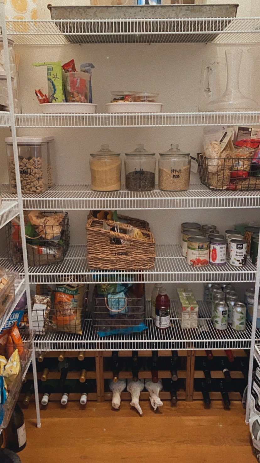 How to organize your pantry, get your pantry organized this year, simple organizing ideas for your kitchen 