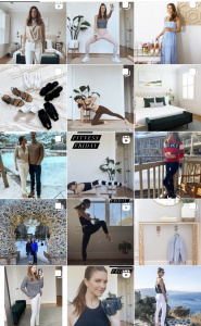 instagram style for the month os march, march outfit ideas, workout videos, fitness bloggers, finding beauty mom instagram style