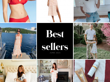 Best of June; June outfits, June Best Sellers, what to wear in the summer, summer outfits for women, Finding beauty mom
