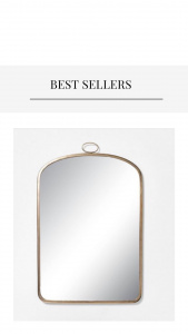 target home decor, best selling target home, target mirror, wall mirror