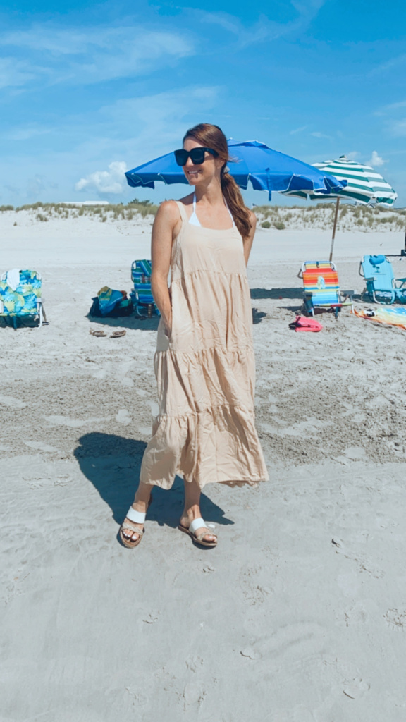 found it on amazon, amazon the drop styles, beach cover ups, amazon beach cover up, neutral summer style, finding beauty mom