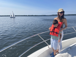 yachting on the chesapeake, family trips on the eastern shore maryland, sailboats, what to wear on a boat
