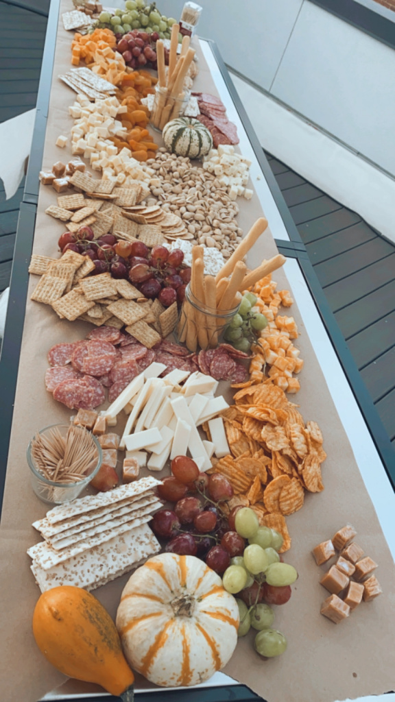 cheese board, cheese plater, cheese platter for large parties, fall cheese plate for parties