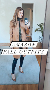 amazon fall finds, classic trench coat, amazon classic outfits. work wear amazon, olive turtleneck, outfits for moms over 30