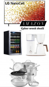 amazon cyber week deals, best home gifts for holiday, home sale for black friday, best amazon deals