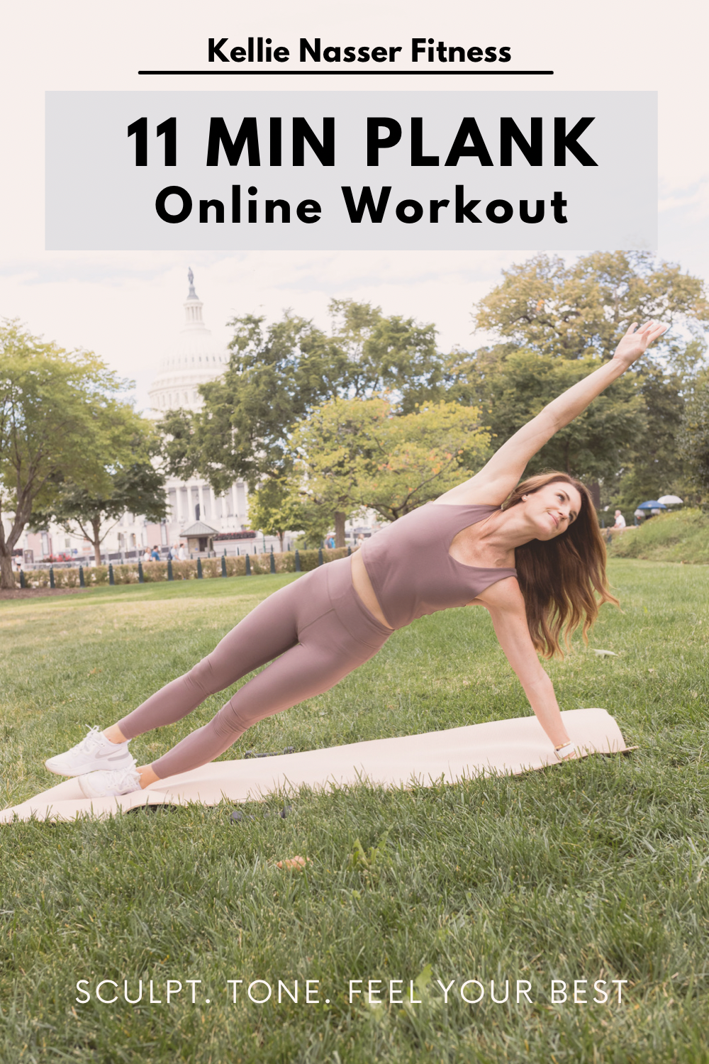 At home plank online workout