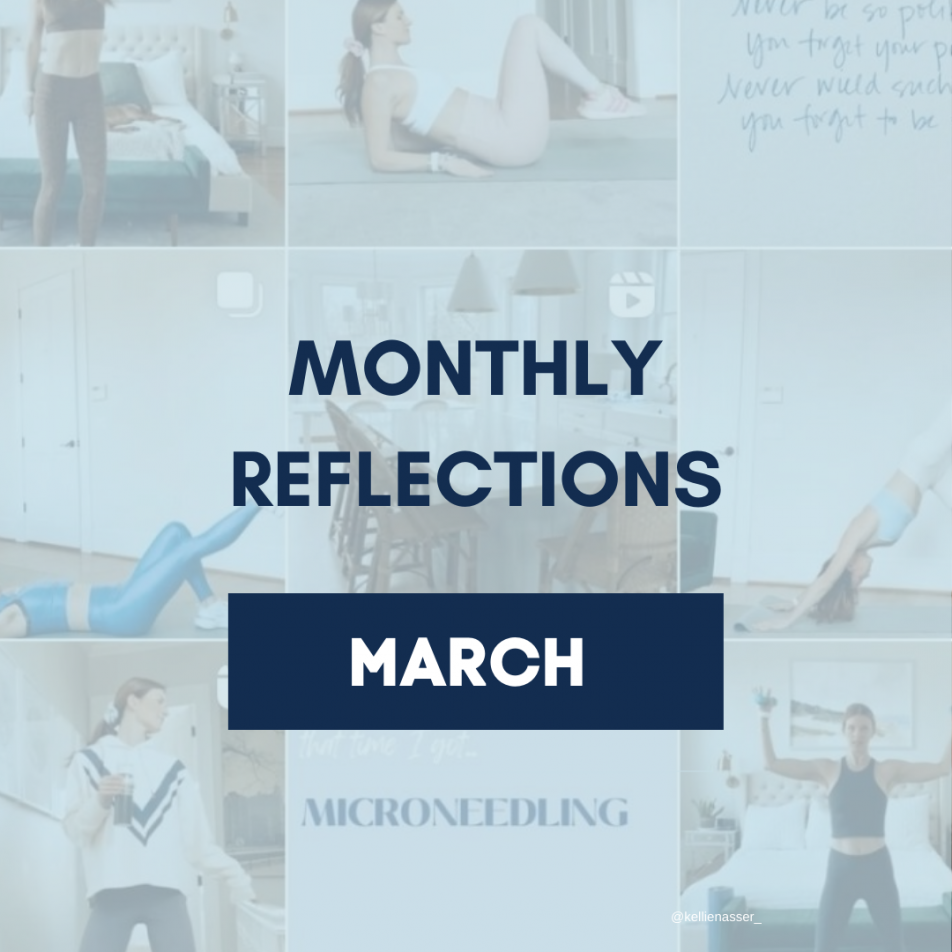 monthly reflections from march, best of march,