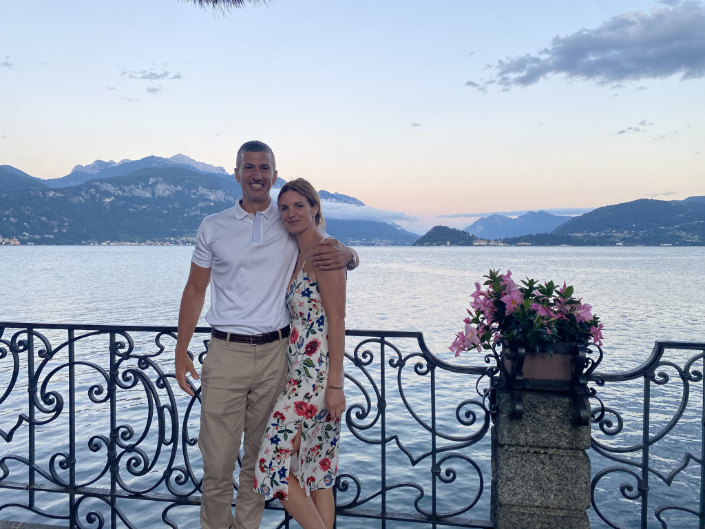 what i wore in lake como italy