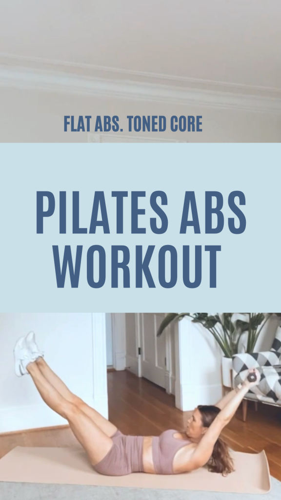 15 Minute Pilates Workout for Core Strength - Kellie Nasser