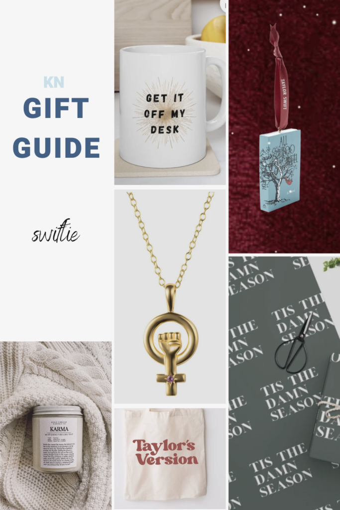 taylor swift holiday merch. gift guide for taylor swift fans, the best gifts for the swiftie in your life