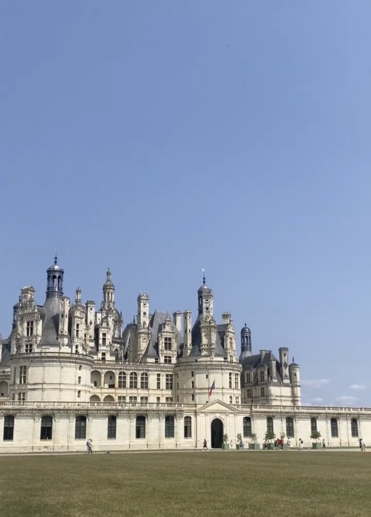 chambord castle, loire valley france trip